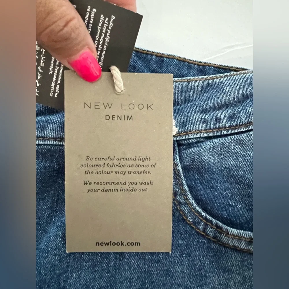SPRAY-ON PREMIUM FIT JEANS -BLUE Size UK 44 EU 111cm.